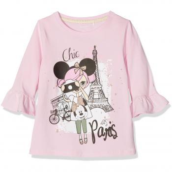NAME IT 13155385, Camisa Manga Larga para Bebés, Morado Lilac Snow, 104