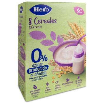 Hero Baby Papilla 8 Cereales sin Azúcares Añadidos 340g