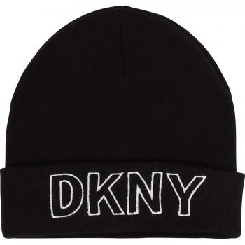 DKNY Kids Muetze con Logo Stitching Negro 52
