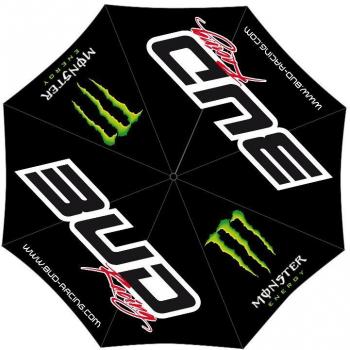 DESTOCKAGE - BUD RACING Parapluie Team Monster Energy Noir