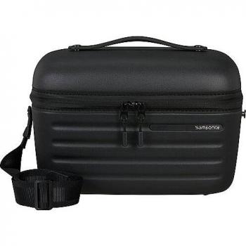 Samsonite StackD Black Beauty Case - Hard Shell Cosmetic Organizer, 25 cm