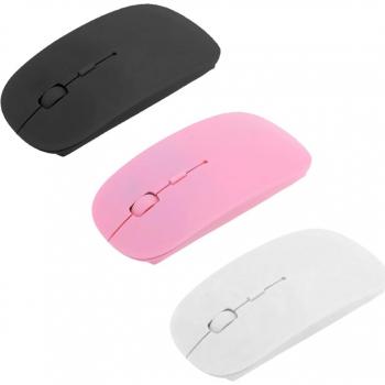 Ratón inalámbrico ultrafino ergonómico para portátil y PC