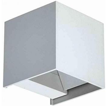 Aplique exterior LED Siri 44 blanco up/down IP54 2x3W 520lm luz cálida