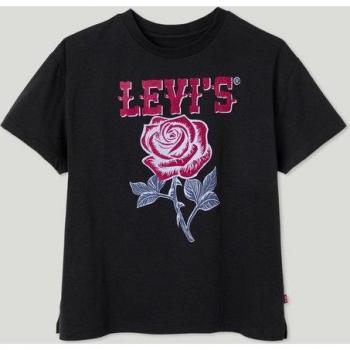 Camiseta Ecológica Oversized de Manga Corta para Niña Western Roses de Levi's