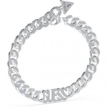 Pulsera Arm Party de acero plateado de Guess