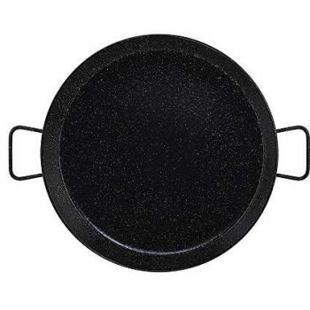 Paellera de Acero Esmaltado Vitrificado 55 cm para 16 Raciones