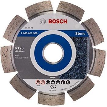 Bosch 2 608 602 589 - Disco de corte de diamante Expert for Stone - 125 x 22,23 x 2,2 x 12 mm
