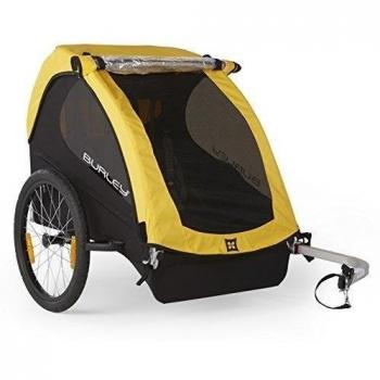 Burley my16 Abeja para Bicicleta, Unisex, MY16 Bee 2-Seater, Amarillo, n/a