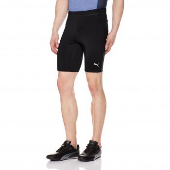 Puma Cross The Line Short Tight Mallas Deporte, Hombre, Black, L