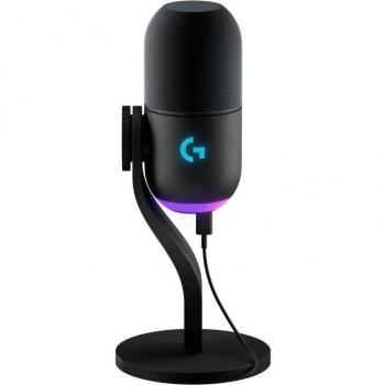 Logitech Yeti GX USB Microphone - Graphite, Dynamic RGB Streaming Microphone