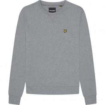 Sudadera de Cuello Redondo Lyle & Scott para Hombre - Color Gris - Talla Extra Pequeña