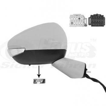 Espejo retrovisor VAN WEZEL 0979816, tipo de producto: espejo retrovisor, características: diseño específico para vehículos, fácil instalación, ajuste manual o eléctrico según modelo, vidrio convexo para mayor visibilidad, acabado en color