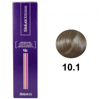 Salermvison Permanent Hair Dye 10.1 Platinum Ash Blonde 75ml