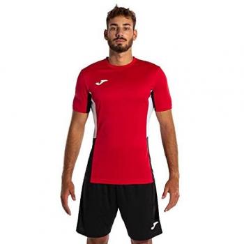 Set Entrenamiento Hombre Joma Danubio II 103213 Rojo Negro 601 Ligero