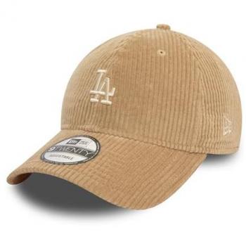 Gorra Cord 9Twenty® Los Angeles Dodgers de New Era, ajuste ajustable, diseño de los Dodgers, material de corduroy, visera curva