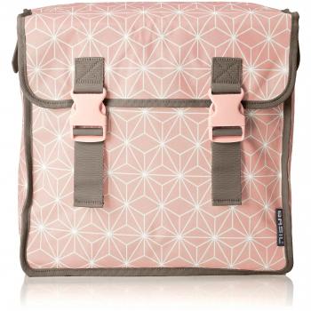 Basil Star - Alforjas y pantalones de ciclismo con bolsillos, color rosa, talla 35 Litre
