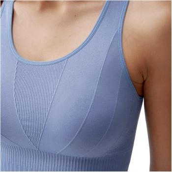 Top de mujer Laia Born Living Yoga - Digital Lavanda, 100% poliéster, tejido ligero y transpirable, diseño sin mangas, corte ajustado, ideal para yoga y actividades deportivas