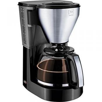Melitta 1010-04 Easy Top - Cafetera, color negro y plateado