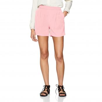 Vila Clothes Viesther Shorts, Pantalones Cortos para Mujer, Rosa
