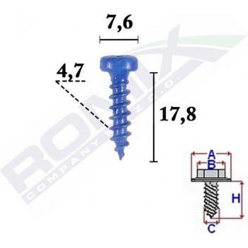 Pinza para tapicería ROMIX ROM C70565 - Herramienta de sujeción, fabricada en acero al carbono, mango ergonómico, capacidad de apertura ajustable, ideal para trabajos de tapicería y manualidades