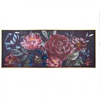 Cuadro Lienzo Flores 135x3.5x55 Cm - Decoración Hogar