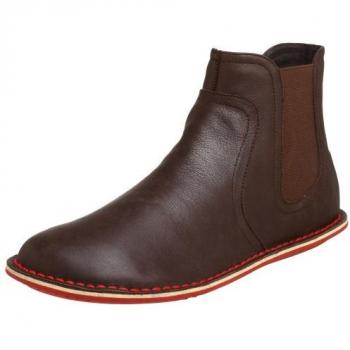 Botines de hombre Camper Peu Pista GM con suela Michelin, color verde oscuro, talla 42