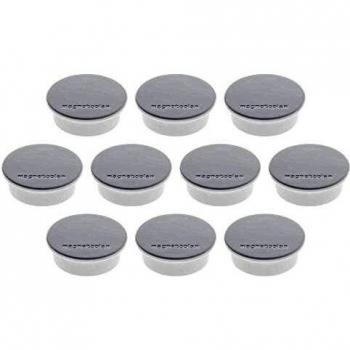 Imán Premium Discofix Color Ø 40 mm, blanco, paquete de 10 unidades