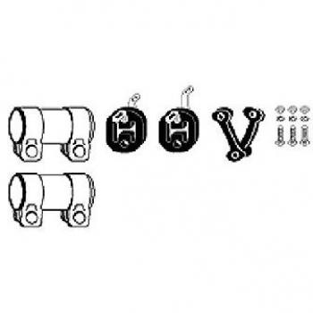 Kit de Montaje Sistema de Escape HJS 82 11 2349 para AUDI A4 B5 Berlina y Avant