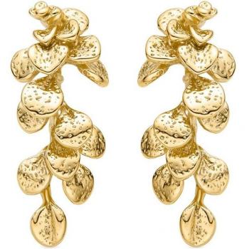Pendientes de lujo Luxenter Nezu Africa en aleación de metal con baño de oro