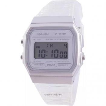 Casio Youth F-91WS-7 White Quartz Women's Watch