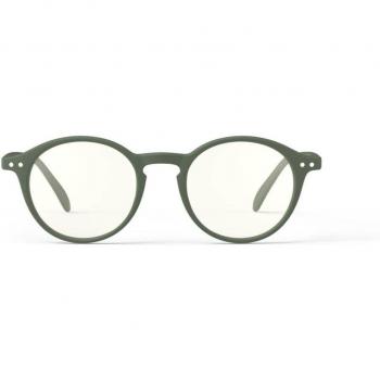 Gafas de luz azul Izipizi #D forma pantos kaki, modelo IZIPIZI SCRDC25 Kaki, gafas recetadas para hombre en color verde