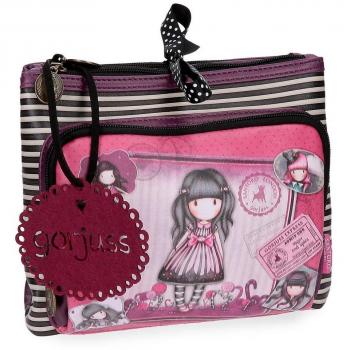 Gorjuss Sugar and Spice Neceser de Viaje, 27 cm, 4.59 litros, Morado
