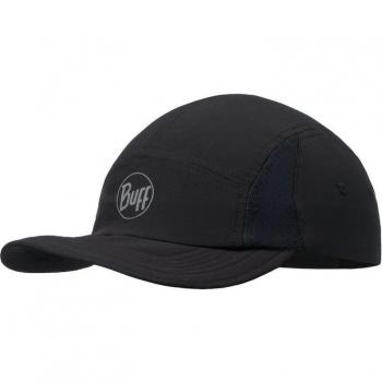 Buff 5 Panel Go Cap Solid Black L/XL Unisex