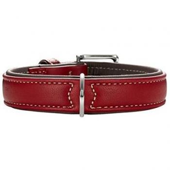 HUNTER Canadian - Collar para Perro, con Piel de Alce, Suave