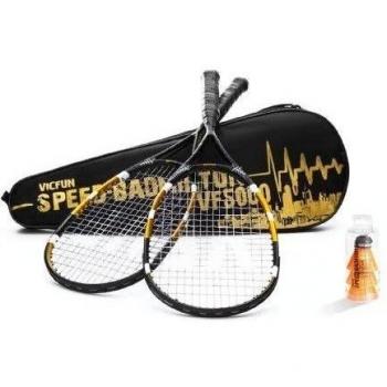 VICFUN 866/0/3 Set profesional para Speed Bádminton VF 5000, negro