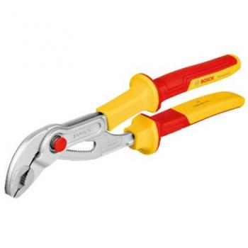 Tenaza articulada de fontanería aislada VDE, 250 mm