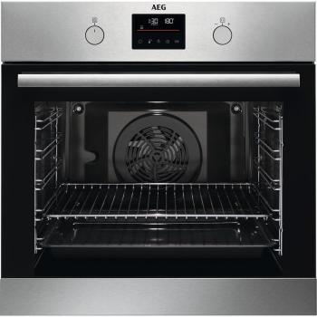 AEG BPB331161M Horno Multifunción Pirolítico Inox 72L Clase A+