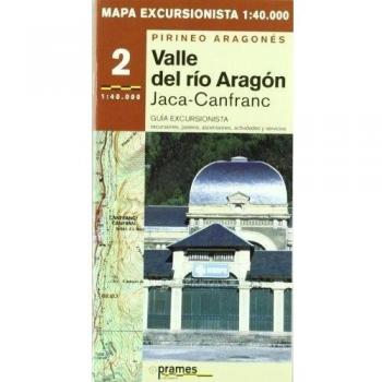 Mapa Excursionista Valle Del Rio Aragon
