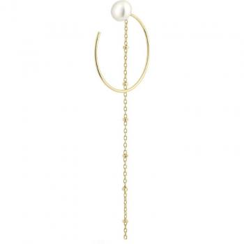 Piercing Earcandy Tahaa de Plata 925 con Baño de Oro 18k