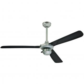 Westinghouse Lighting Mountain Gale Ventilador de Techo, Plata