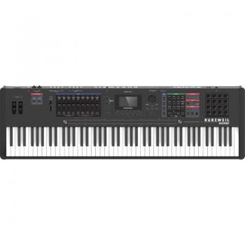 Piano Electrónico Kurzweil K2700 - Teclado de 88 teclas contrapesadas, sonido de piano acústico avanzado, más de 300 sonidos integrados, secuenciador de 16 pistas, pantalla táctil