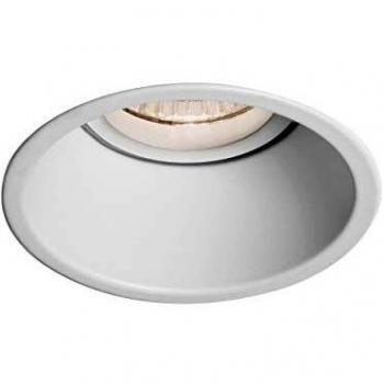Downlight Empotrable Astro Minima Redondo Fijo Blanco Mate GU10