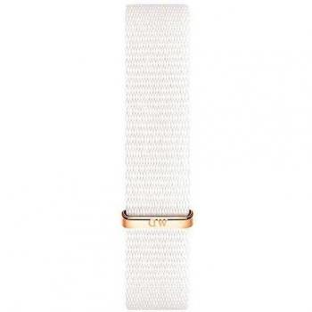 Reloj de Pulsera Mujer Daniel Wellington Petite DW00200168 con Correa Textil Perlon/Nylon y Detalles en Oro Rosa 12mm