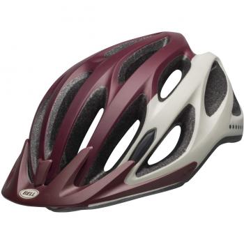 BELL Coast MIPS Casco de Bicicleta, Unisex Adulto, Virago M Maroon/Plata/Arena, Talla única