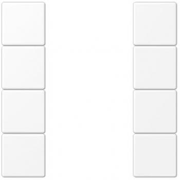 Jung 4-Function White Switch Cover Plate LS504TSAWWM for Bus System