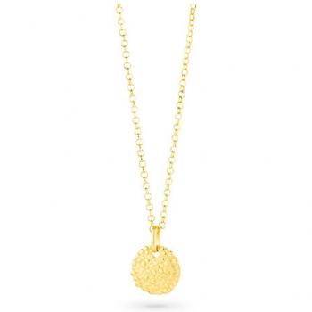 Collar Radiant Dots de Plata Dorado