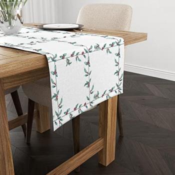 Camino de Mesa Belum Terciopelo Navidad 50 x 145 cm Multicolor Tejido 100% poliéster 300 grs