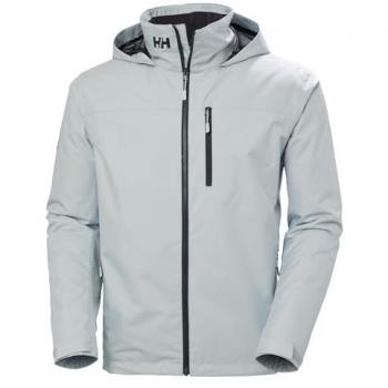 Helly Hansen Men's Crew Hooded Midlayer Jacket 2.0 Grey XL