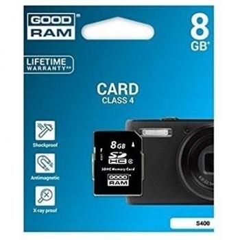 Goodram SD C10 - Tarjeta de memoria SDHC de 8GB