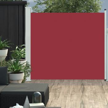 Retractable Side Awning for Patio 170x300 cm Red